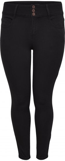 Only Carmakoma Anna Life Skinny Jeans Black - Farmer - 