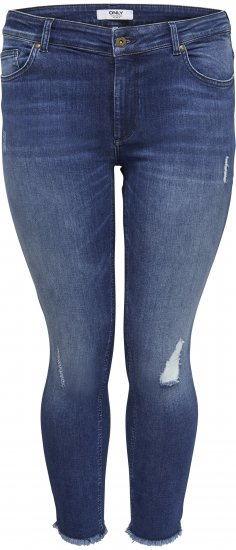 Only Carmakoma Willy Skinny Fit Jeans Blue - Farmer - 