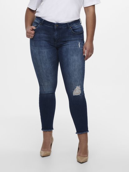 Only Carmakoma Willy Skinny Fit Jeans Blue - Farmer - 