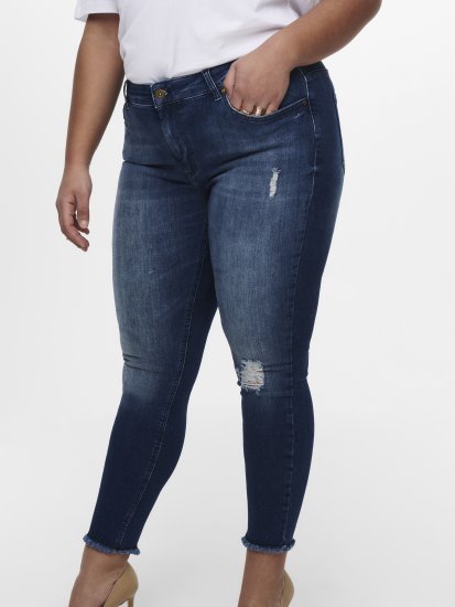 Only Carmakoma Willy Skinny Fit Jeans Blue - Farmer - 