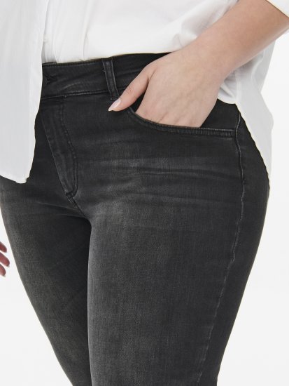 Only Carmakoma Willy Skinny Fit Jeans Black - Farmer - 