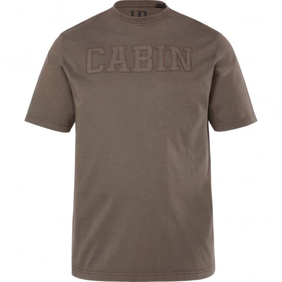 JP1880 T-Shirt Cabin Vintage Mocha - Pólók - Nagyméretű pólók - 2XL-14XL