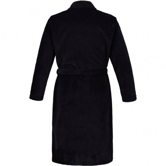 JP1880 Bathrobe with Spacious Patch Pockets Dark Navy - Alsónemű & Strandruhák - Nagyméretű Alsónemű 2XL-8XL