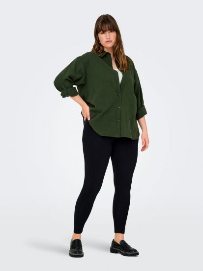 Only Carmakoma Time Leggings Black - Leggings - 