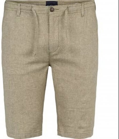 North Latitude 41106 Linen Shorts Beige - Rövidnadrág - Nagyméretű Rövidnadrág W40-W60
