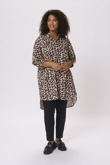Kaffe Curve Sonna Ing Leopárdmintás - Blúzok és tunikák - 