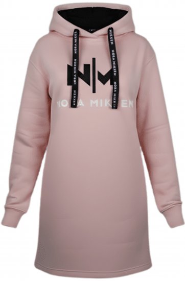 Nora Mikken KADRI Long Hoodie PINK - Pulóverek & kapucnis pulóverek - 
