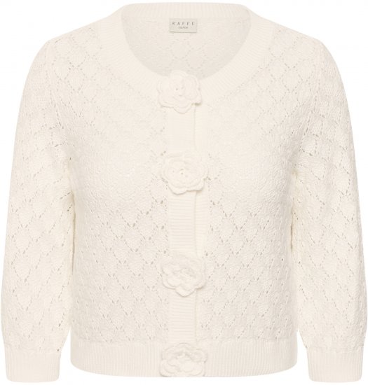 Kaffe Curve Kathrina Pullover White - Kötött pulóverek - 