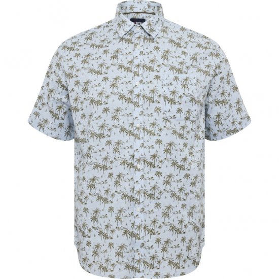 North Latitude Shirt Short Sleeve Light Blue - Ingek - Ingek 2XL-10XL