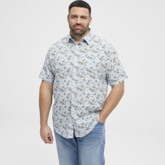 North Latitude Shirt Short Sleeve Light Blue - Ingek - Ingek 2XL-10XL