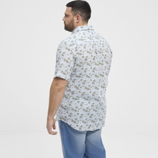 North Latitude Shirt Short Sleeve Light Blue - Ingek - Ingek 2XL-10XL