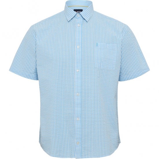 North Latitude Shirt Short Sleeve Turquoise - Ingek - Ingek 2XL-10XL