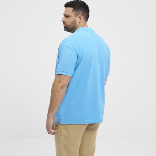 North Latitude Polo Pique Short Sleeve Turquoise - Pólóingek - Galléros Pólók 2XL-8XL - Pólóingek 2XL-8XL