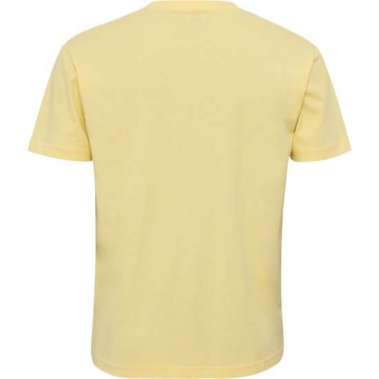 North Latitude T-Shirt Printed Short Sleeve Yellow - Pólók - Nagyméretű pólók - 2XL-14XL