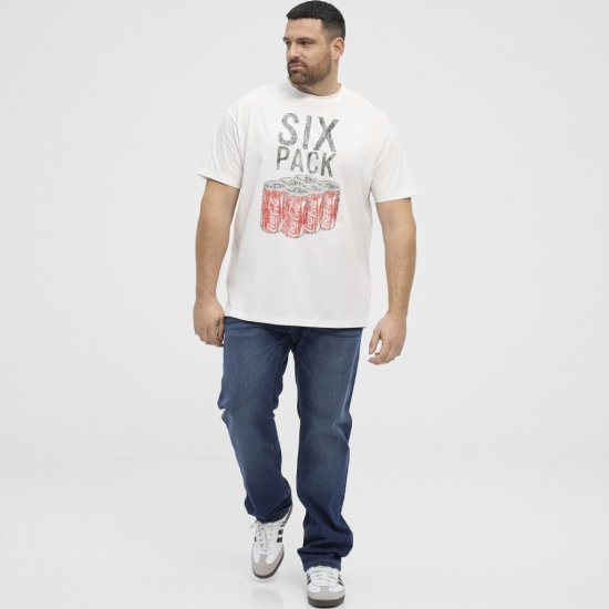 North Latitude T-Shirt Coca-Cola White - Pólók - Nagyméretű pólók - 2XL-14XL