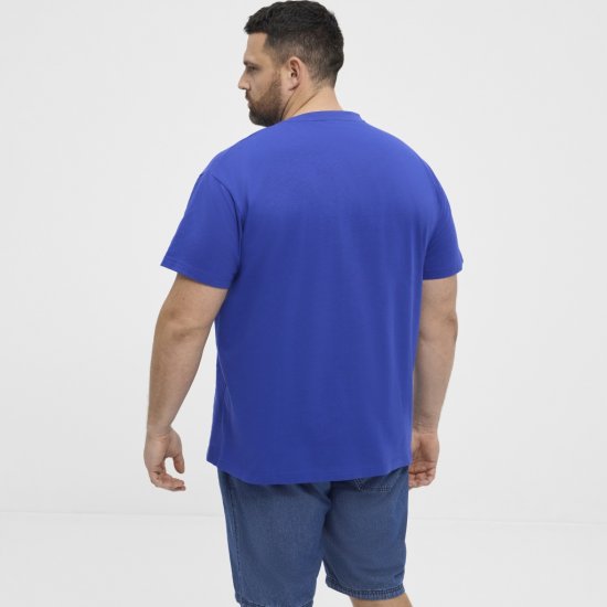 North Latitude T-Shirt Printed Blue - Pólók - Nagyméretű pólók - 2XL-14XL