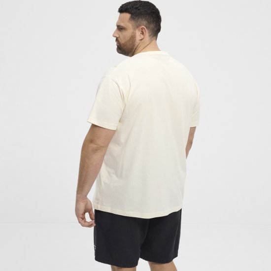 North Latitude T-Shirt Printed Off-White - Pólók - Nagyméretű pólók - 2XL-14XL