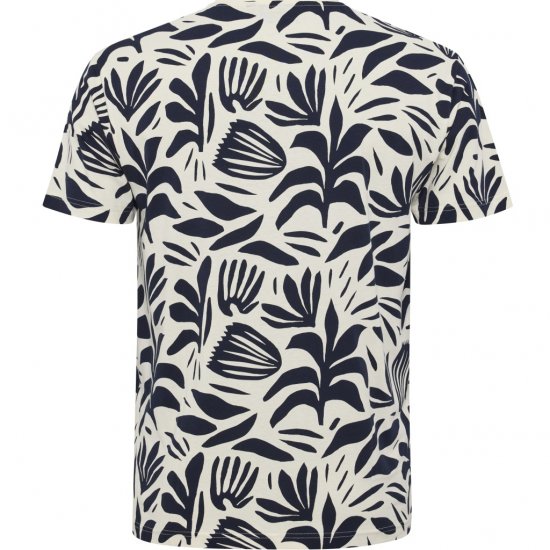 North Latitude T-shirt Allover Printed Navy - Pólók - Nagyméretű pólók - 2XL-14XL