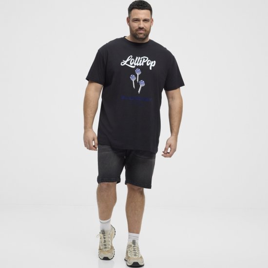 North Latitude T-Shirt Lollipop Black - Pólók - Nagyméretű pólók - 2XL-14XL