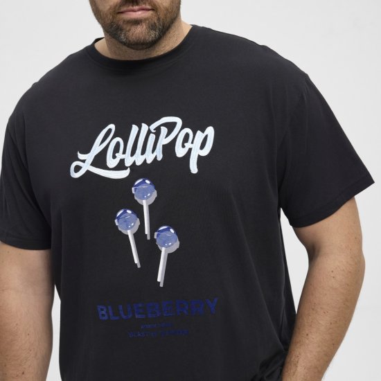 North Latitude T-Shirt Lollipop Black - Pólók - Nagyméretű pólók - 2XL-14XL