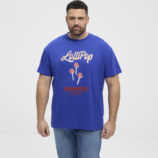 North Latitude T-Shirt Lollipop Blue - Pólók - Nagyméretű pólók - 2XL-14XL
