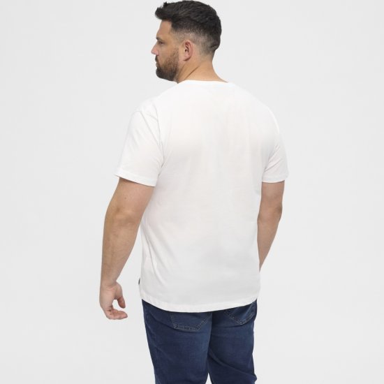 North Latitude T-Shirt 2-Pack White - Pólók - Nagyméretű pólók - 2XL-14XL