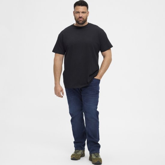 North Latitude T-Shirt 2-Pack Black - Pólók - Nagyméretű pólók - 2XL-14XL