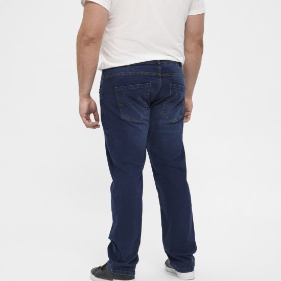 North Latitude Jeans Ringo Blue Used Wash - Farmer & nadrág - Farmer és nadrág - W40-W70