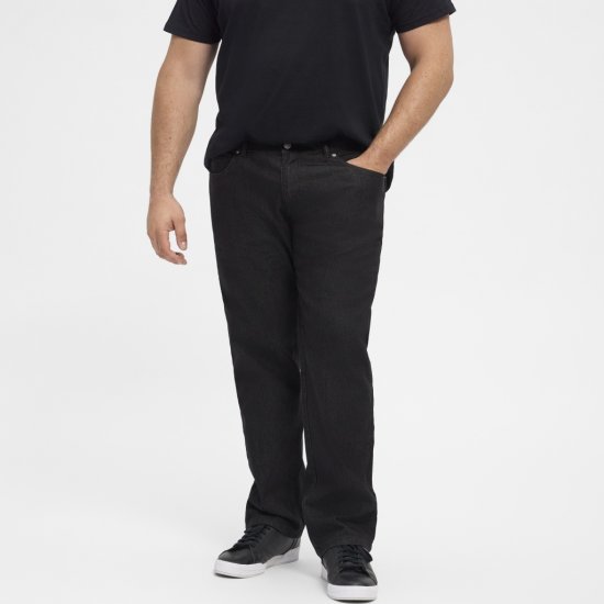 North Latitude Jeans Mick Black Stone Wash - Farmer & nadrág - Farmer és nadrág - W40-W70