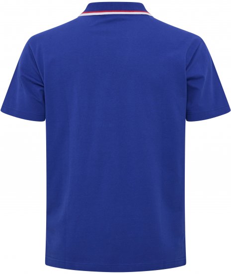 North Latitude Polo Pique V-Neck Blue - Pólóingek - Galléros Pólók 2XL-8XL - Pólóingek 2XL-8XL
