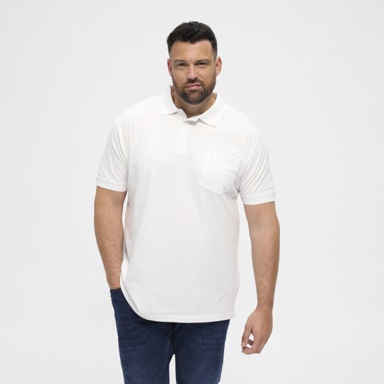 North Latitude Polo Short Sleeve White - Pólóingek - Galléros Pólók 2XL-8XL - Pólóingek 2XL-8XL