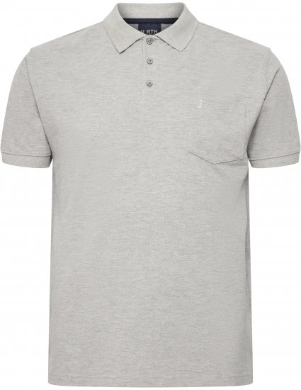 North Latitude Polo Short Sleeve Grey - Pólóingek - Galléros Pólók 2XL-8XL - Pólóingek 2XL-8XL