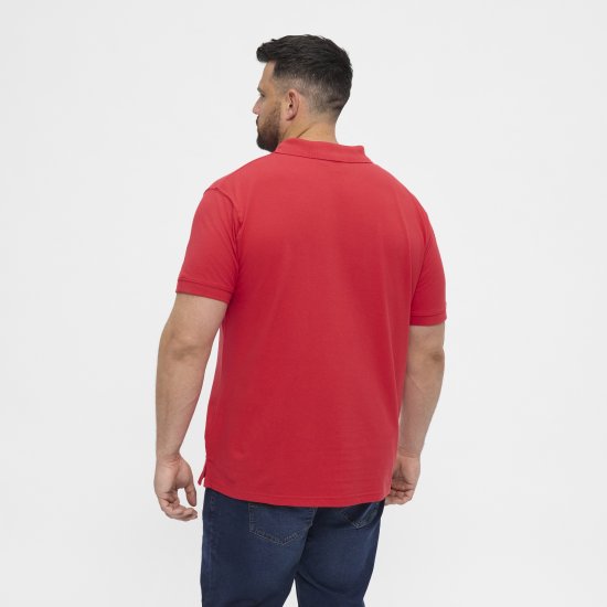 North Latitude Polo Short Sleeve Red - Pólóingek - Galléros Pólók 2XL-8XL - Pólóingek 2XL-8XL