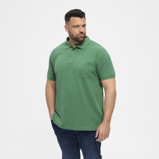 North Latitude Polo Short Sleeve Green - Pólóingek - Galléros Pólók 2XL-8XL - Pólóingek 2XL-8XL