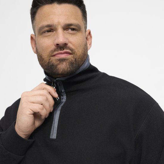 North Latitude Sweatshirt Ottoman Black - Pulóverek & kapucnis pulóverek - Pulóverek & Kapucnis pulóver 2XL-12XL