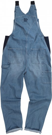 JP1880 Dungarees Denim Adjustable Straps Blue - Farmer & nadrág - Farmer és nadrág - W40-W70