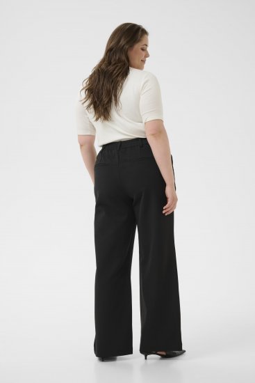 Kaffe Curve Halley Nadrág Fekete - Női Farmer & Nadrágok Nagy Méretekben – Plus Size - 