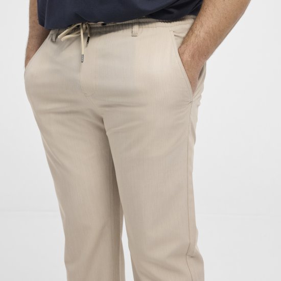 North Latitude 51143 Dress Pants Jog Style Beige - Farmer & nadrág - Farmer és nadrág - W40-W70