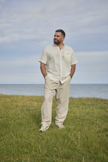 North Latitude 51143 Dress Pants Jog Style Beige - Farmer & nadrág - Farmer és nadrág - W40-W70