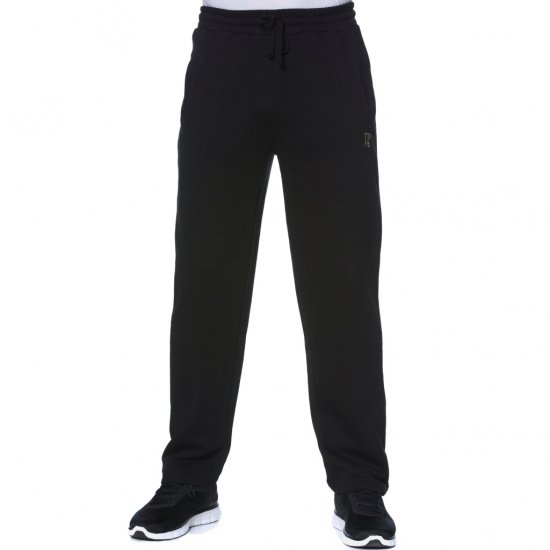 JP1880 Sweatpants Joggers Straight Cut Basic Fit Black TALL - FÉRFIRUHÁZAT MT-6XLT - TALL-méretek