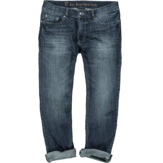 JP1880 Jeans Straight Fit Super Stretch Denim Used Blue - Farmer & nadrág - Farmer és nadrág - W40-W70