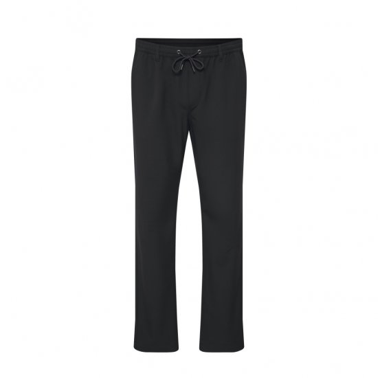 North Latitude Dress Pants Elastic Waist Black - Nadrág - Nagyméretű Férfi Nadrág