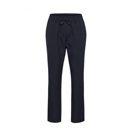 North Latitude Dress Pants Elastic Waist Navy Blue - Nadrág - Nagyméretű Férfi Nadrág