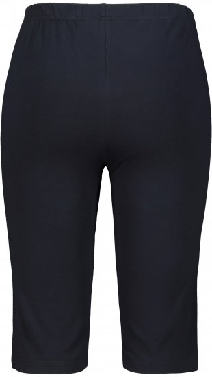 Ulla Popken Stretch Knit Bike Shorts Blue - Női Farmer & Nadrágok Nagy Méretekben – Plus Size - 