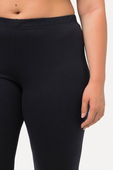 Ulla Popken Stretch Knit Bike Shorts Blue - Rövidnadrágok - Női nagyméretű rövidnadrágok
