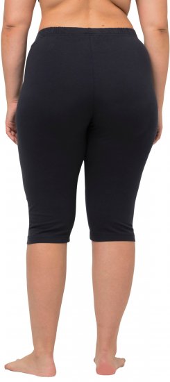 Ulla Popken Stretch Knit Bike Shorts Blue - Női Farmer & Nadrágok Nagy Méretekben – Plus Size - 