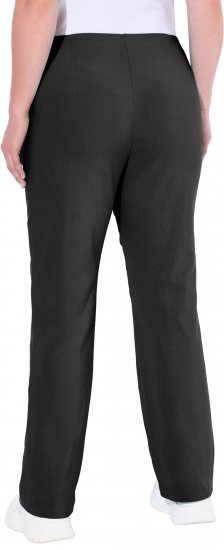 Ulla Popken Classic Stretch Bengaline Comfort Pants Black - Női Farmer & Nadrágok Nagy Méretekben – Plus Size - 