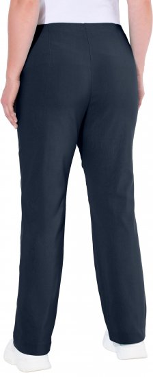 Ulla Popken Classic Stretch Bengaline Comfort Pants Navy - Női Farmer & Nadrágok Nagy Méretekben – Plus Size - 