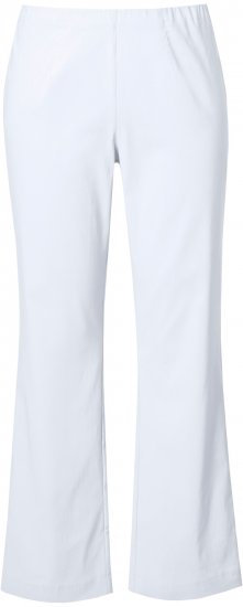Ulla Popken Classic Stretch Bengaline Comfort Pants Snow White - Női Farmer & Nadrágok Nagy Méretekben – Plus Size - 