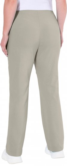 Ulla Popken Classic Stretch Bengaline Comfort Pants Brown - Női Farmer & Nadrágok Nagy Méretekben – Plus Size - 